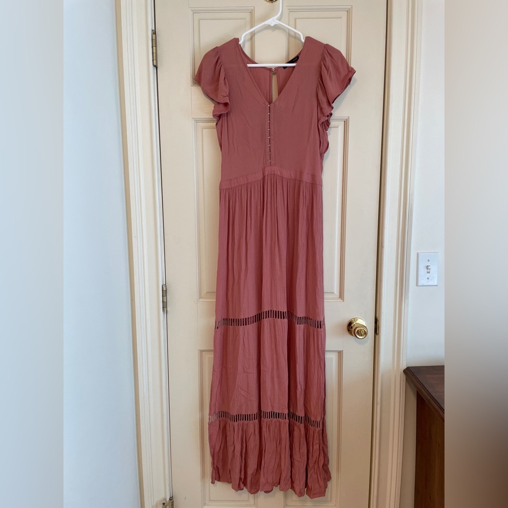 Flowy American Eagle Maxi Dress